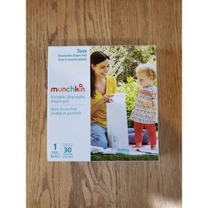 MUNCHKIN TOSS Portable Disposable Diaper Pail New